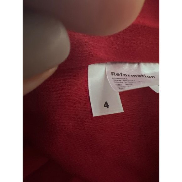 Reformation Romee Floral Mini Dress 4 - Picture 11 of 11